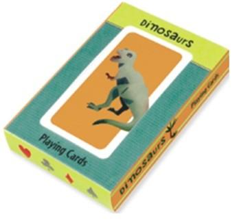 Mudpuppy Dinosaurs Playing Cards