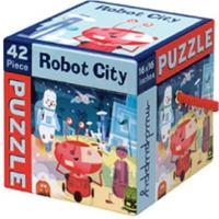 Mudpuppy Robot City 42 pc. Puzzle
