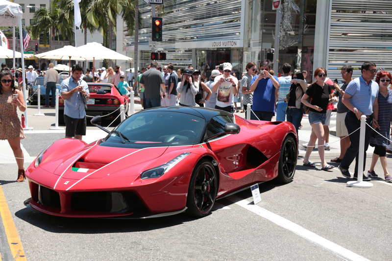 The 23rd annual Rodeo Drive Concours dÕElegance celebrating ÒThe Fast LaneÓ  on Rodeo Drive in Beverly Hills, CA on Sunday, June 19, 2016.  
(Photo: Alex J. Berliner/ABImages)