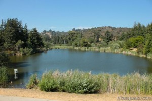 Franklin Canyon Lake in Franklin Canyon Park